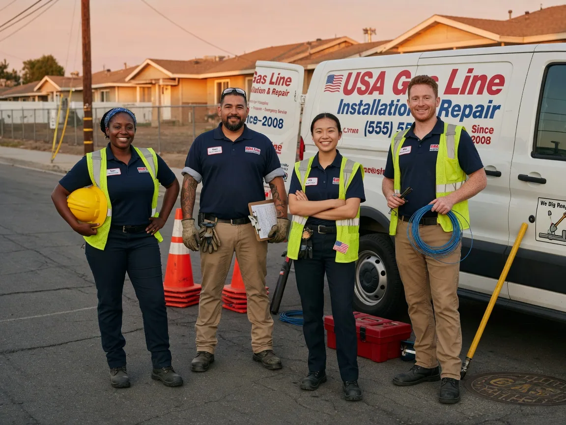 Gas Line Installation company in Perrinton, MI